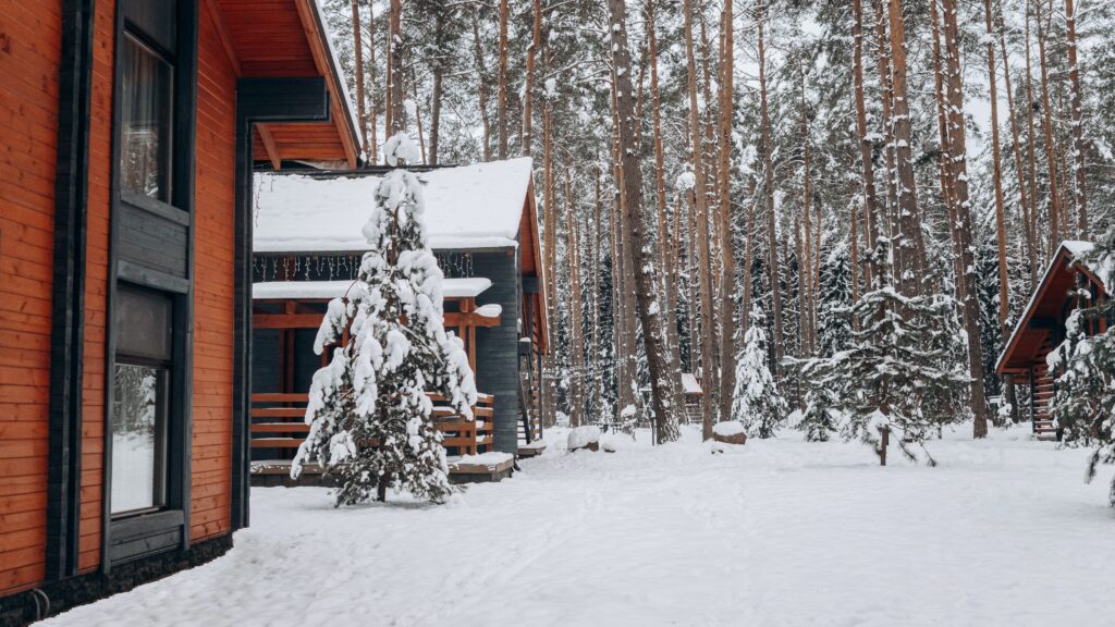 azerbaijan snowy wonderland